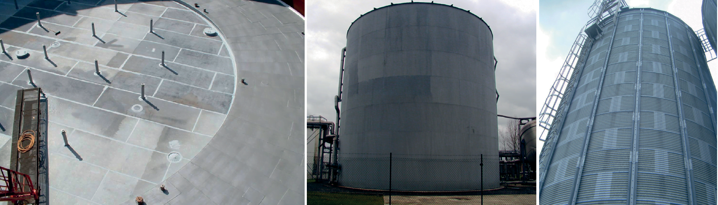 Zinga on tanks, containers & silos