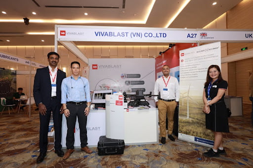 Vivablast companions and delivers solutions for renewable energy at Wind Energy ASEAN 2023 2