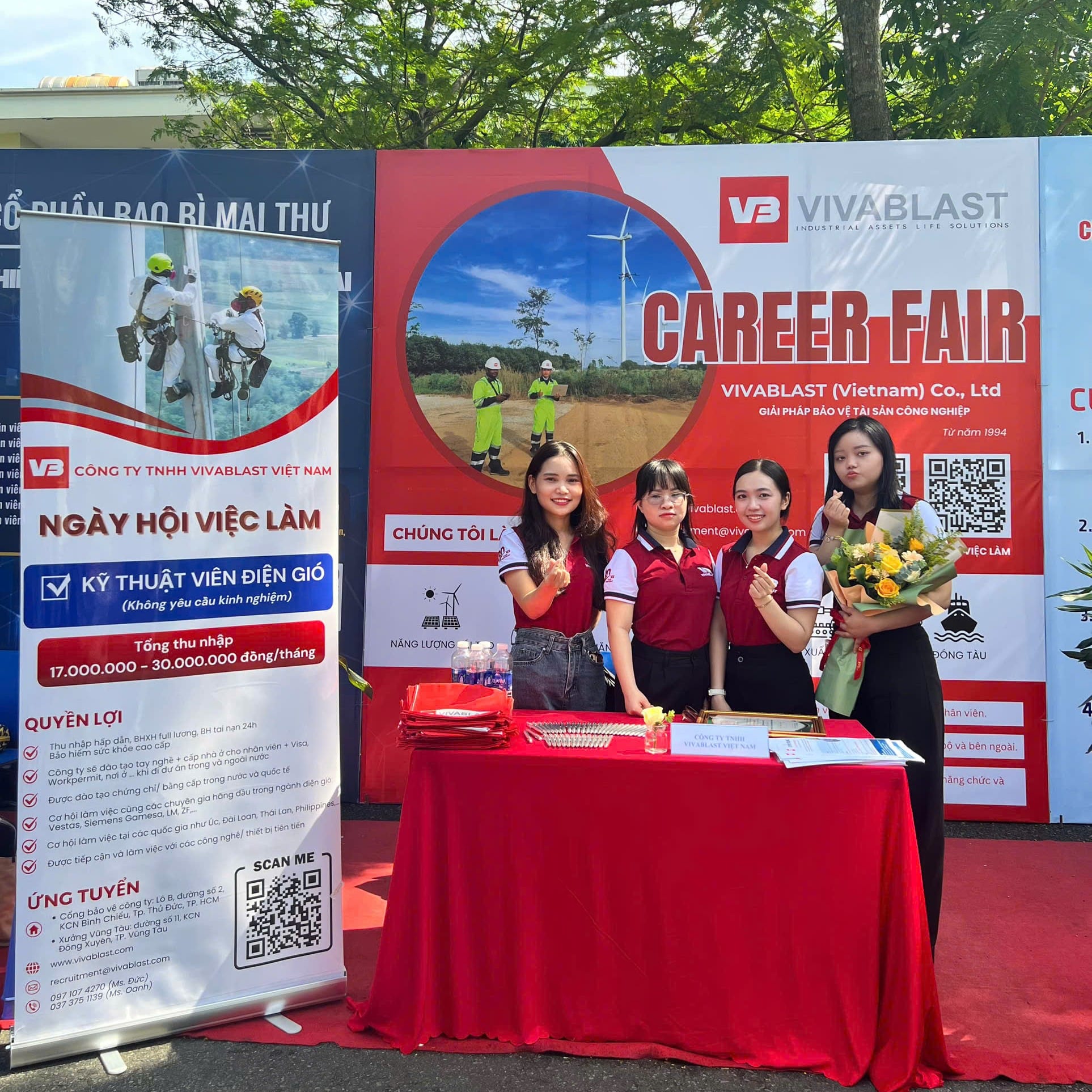 VIVABLAST at Career Fairs 2025 1 min
